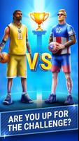 Basketbal 1v1: Sport Spel-poster