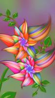 HD 3D Flower Wallpapers imagem de tela 3