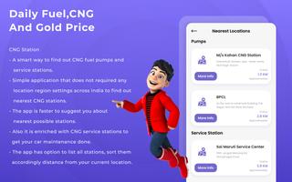 برنامه‌نما Daily Fuel CNG Gold Price عکس از صفحه