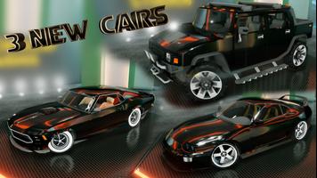 Black Car Racer الملصق