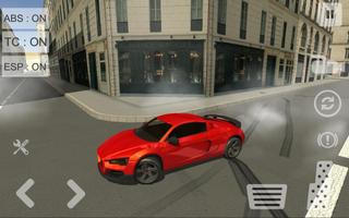 Car Simulator Deserted City تصوير الشاشة 1
