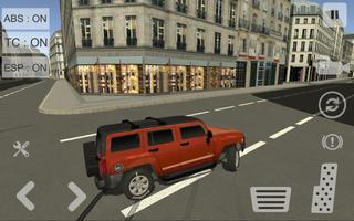 Car Simulator Deserted City capture d'écran 3