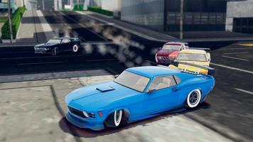 Mustang Fastback Drift Drive and Mod Simulator الملصق