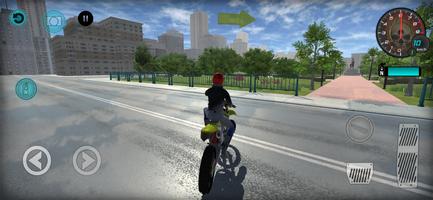 American Motorcycle Driver 3D capture d'écran 1