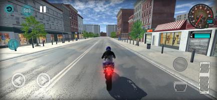 American Motorcycle Driver 3D capture d'écran 3
