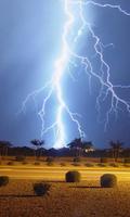 Thunderstorm Live Wallpaper پوسٹر