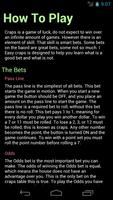Easy Craps screenshot 2