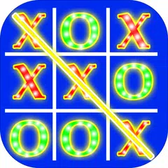 TIC TAC TOE XO GLOW NEW GAME