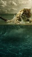 Tigers Live Wallpaper اسکرین شاٹ 1