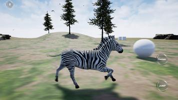 Happy Zebra Simulator Affiche