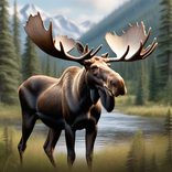 Moose Simulator 3D