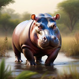 Real Hippopotamus Simulator 3D