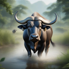 Water Buffalo Simulator 3D icône