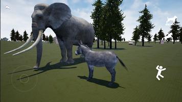 Donkey Simulator 3D Affiche