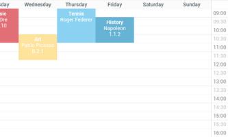 calendrier capture d'écran 3