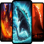 Kaiju Godzilla Wallpaper HD icône