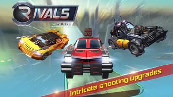 Car Shooting Game Rivals Rage Affiche