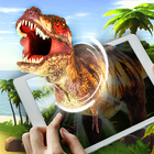 공룡 3D AR-증강 현실 아이콘