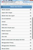 Tips Masker Alami Rambut screenshot 2