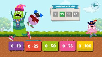 Fun Monster Math: Primary Math capture d'écran 2