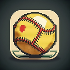 Retro Baseball biểu tượng