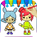 Toca Life World coloring