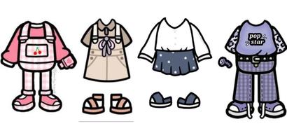 Toca Boca Outfit Ideas poster