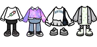 Toca Boca Outfit Ideas screenshot 1