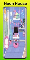 1 Schermata Toca Boca Neon House Ideas