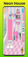 2 Schermata Toca Boca Neon House Ideas