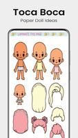 Toca Boca Paper Doll Ideas Ekran Görüntüsü 2
