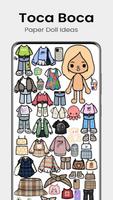 Toca Boca Paper Doll Ideas captura de pantalla 3