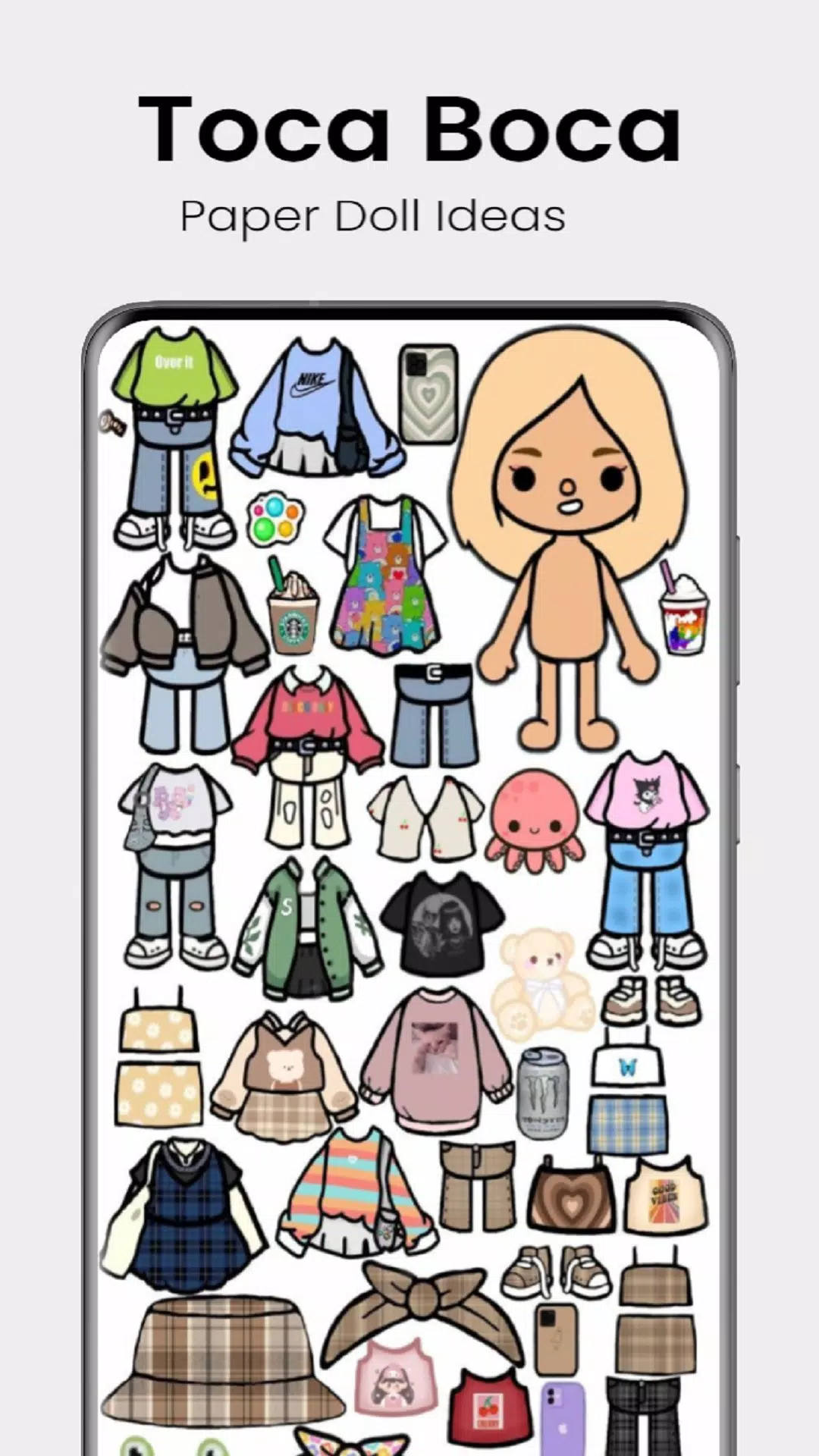 Toca Boca Paper Doll🤩😍 