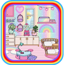 Toca Boca Rainbow House Ideas APK