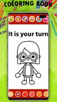 Toca coloring book poster