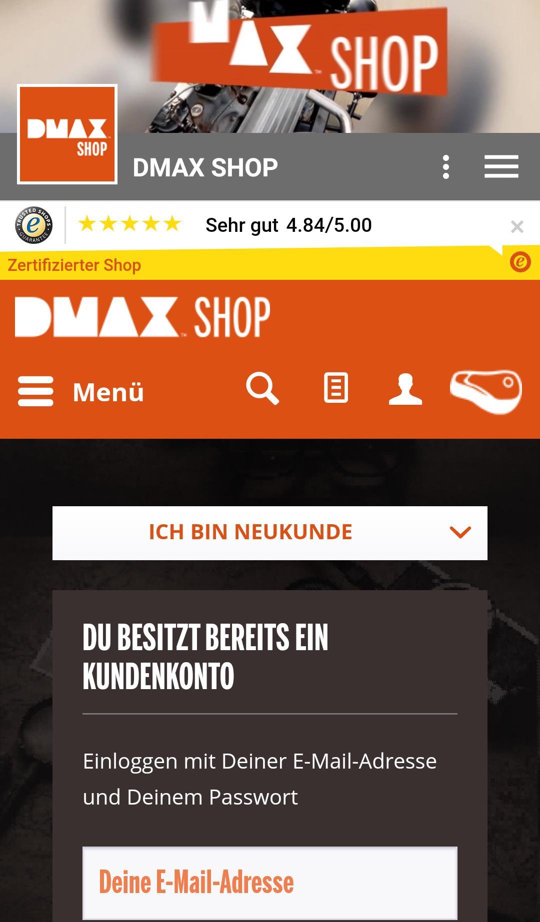 Dmax Shop App Dmax Shop App