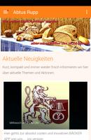 Bäckerei Abtus Rupp poster