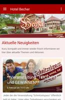 Hotel & Restaurant Becher постер