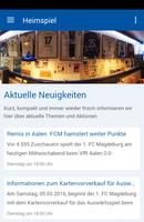 Gaststätte Heimspiel Magdeburg poster