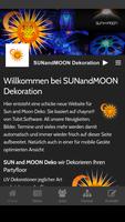 Sun and Moon Deko Affiche