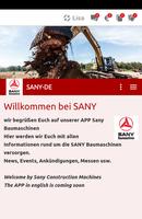 SANY CONSTRUCTION EQUIPMENT poster