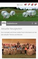 Bubble Soccer plakat