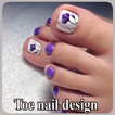 ”Toe nail design