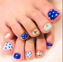 برنامه‌نما Toe nail design عکس از صفحه