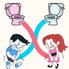 Toilet Rush Race Draw Guide simgesi