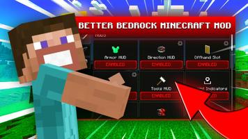 Better Bedrock Minecraft Mod Poster