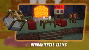 Chisel & Tools Mod Minecraft captura de pantalla 1