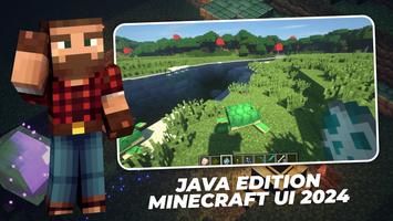 Java Edition Minecraft UI 2024 Cartaz