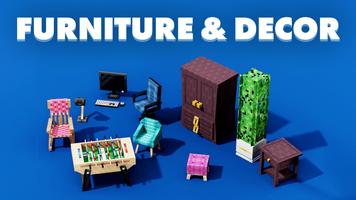 Meowhy Furniture Minecraft Mod capture d'écran 1