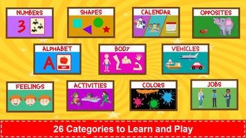 Preschool Learning for Kids Affiche